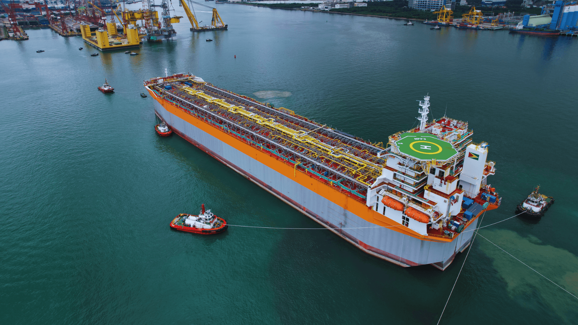 WATCH NOW FPSO ONE GUYANA Enters Drydock SBM Offshore watch-now-fpso-one-guyana-enters-drydock-sbm-offshore
