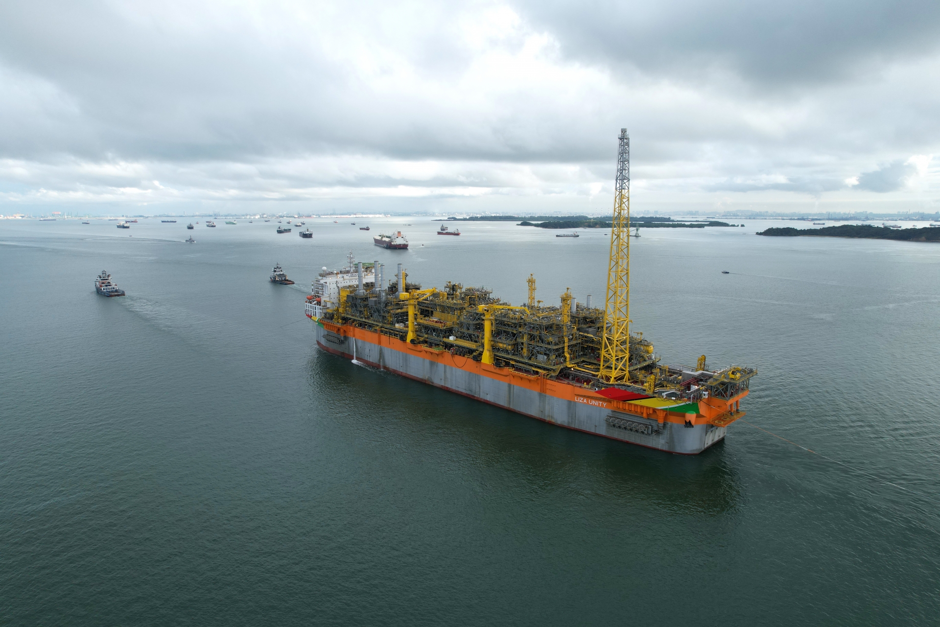 Liza Unity FPSO begins her voyage to Guyana and becomes